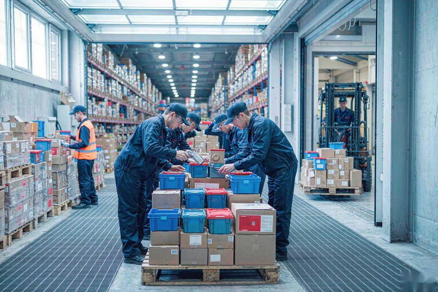 WMS仓储管理系统智能入库管理：收货月台扫码收货