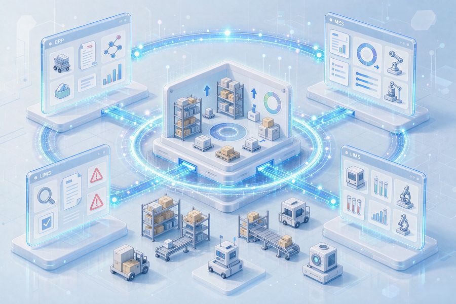 WMS仓储管理系统多系统集成对接：与ERP/MES系统数据互通