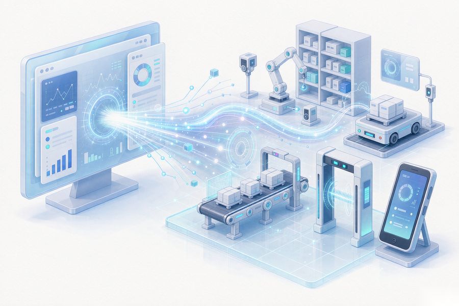 WMS软硬件一体化方案:PDA与仓储硬件协同
